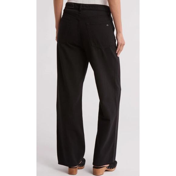 rag & bone Lori Mid Rise Wide Leg Pants - Picture 3 of 3